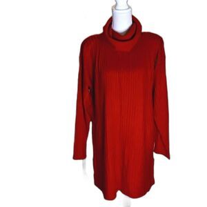 Women's Cowl Neck Long Sleeve Gift Sweater Large